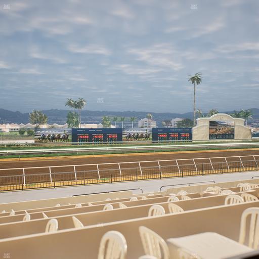 Del Mar Thoroughbred Club - Section Stretch Run Grill W Lvl 1 Tbl 213 Seat View