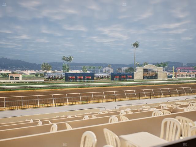 Del Mar Thoroughbred Club - Section Stretch Run Grill W Lvl 1 Tbl 213 Seat View