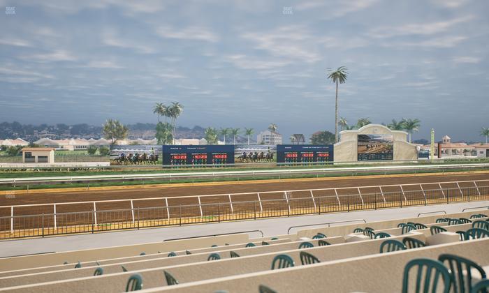 Del Mar Thoroughbred Club - Section Stretch Run Grill W Lvl 1 Tbl 213 Seat View