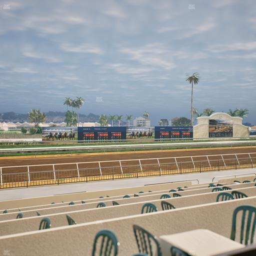 Del Mar Thoroughbred Club - Section Stretch Run Grill W Lvl 1 Tbl 215 Seat View