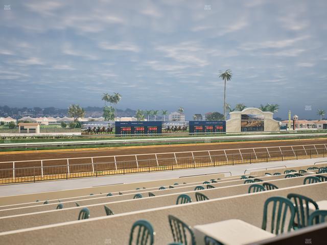 Del Mar Thoroughbred Club - Section Stretch Run Grill W Lvl 1 Tbl 215 Seat View