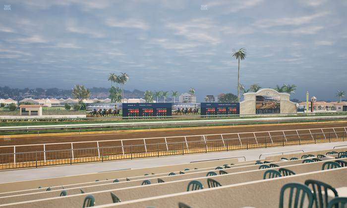 Del Mar Thoroughbred Club - Section Stretch Run Grill W Lvl 1 Tbl 215 Seat View