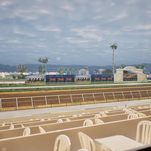 Del Mar Thoroughbred Club - Section Stretch Run Grill W Lvl 1 Tbl 215 Seat View