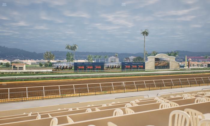 Del Mar Thoroughbred Club - Section Stretch Run Grill W Lvl 1 Tbl 215 Seat View