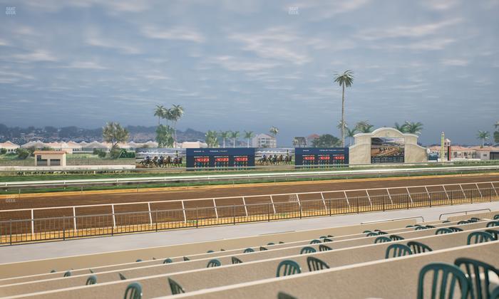 Del Mar Thoroughbred Club - Section Stretch Run Grill W Lvl 1 Tbl 217 Seat View