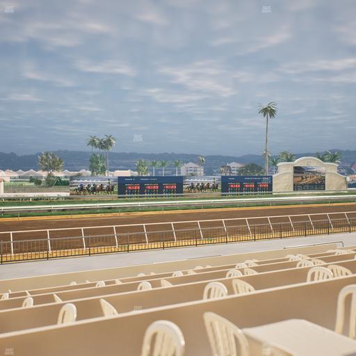 Del Mar Thoroughbred Club - Section Stretch Run Grill W Lvl 1 Tbl 217 Seat View