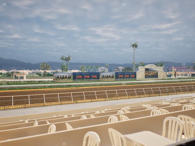 Del Mar Thoroughbred Club - Section Stretch Run Grill W Lvl 1 Tbl 217 Seat View
