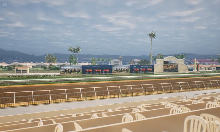 Del Mar Thoroughbred Club - Section Stretch Run Grill W Lvl 1 Tbl 217 Seat View