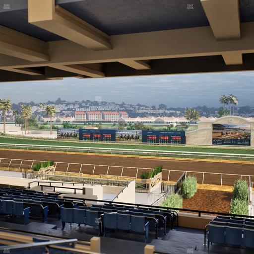 Del Mar Thoroughbred Club - Section Stretch Run Seat Lvl 3 Sec 1 Seat View