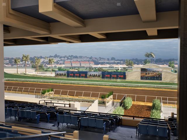 Del Mar Thoroughbred Club - Section Stretch Run Seat Lvl 3 Sec 1 Seat View