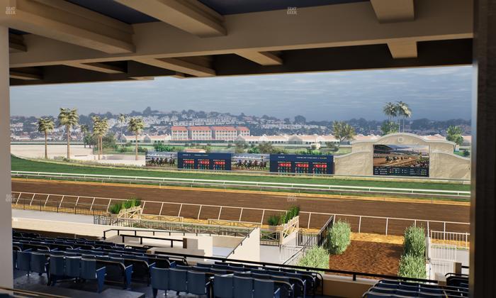 Del Mar Thoroughbred Club - Section Stretch Run Seat Lvl 3 Sec 1 Seat View