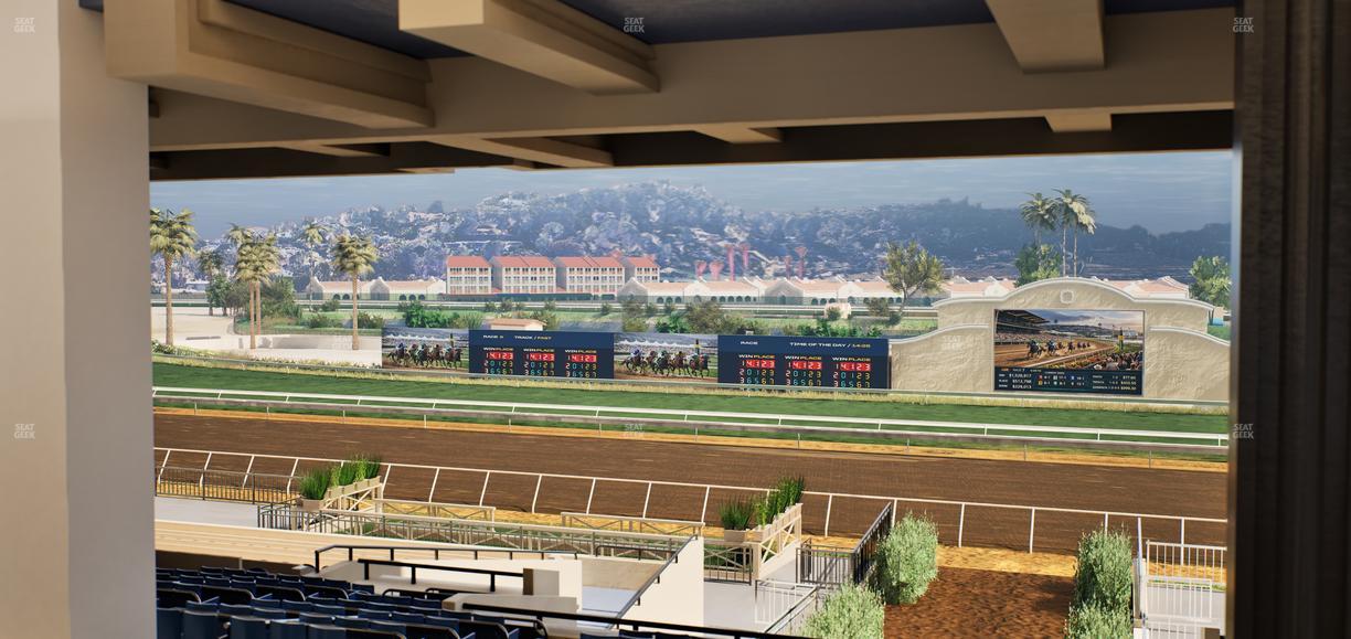 Del Mar Thoroughbred Club - Section Stretch Run Seat Lvl 3 Sec 1 Seat View
