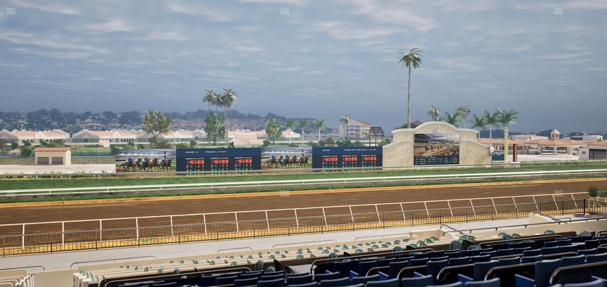 Del Mar Thoroughbred Club - Section Stretch Run Seat Lvl 3 Sec 10 Seat View