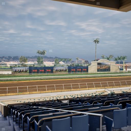 Del Mar Thoroughbred Club - Section Stretch Run Seat Lvl 3 Sec 10 Seat View
