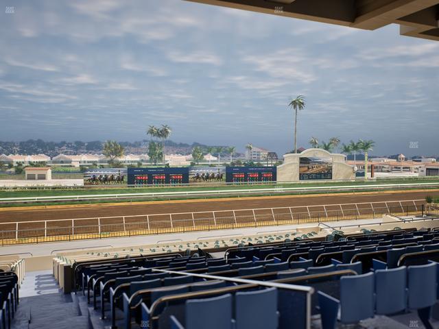 Del Mar Thoroughbred Club - Section Stretch Run Seat Lvl 3 Sec 10 Seat View