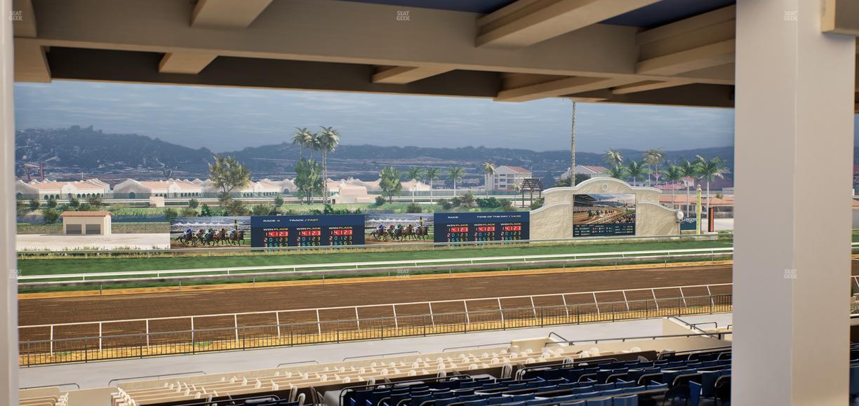 Del Mar Thoroughbred Club - Section Stretch Run Seat Lvl 3 Sec 10 Seat View