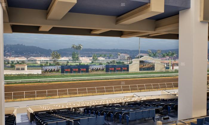 Del Mar Thoroughbred Club - Section Stretch Run Seat Lvl 3 Sec 10 Seat View