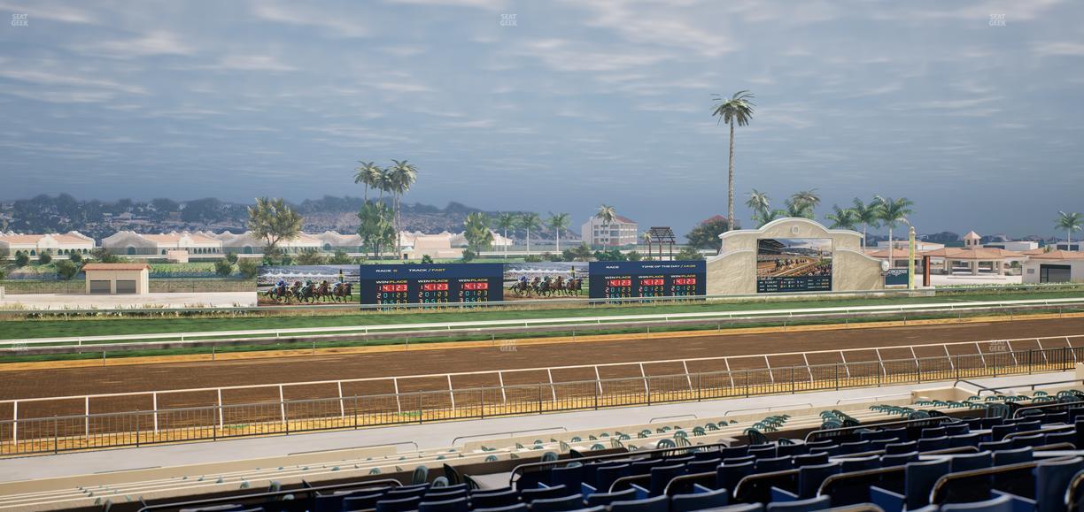 Del Mar Thoroughbred Club - Section Stretch Run Seat Lvl 3 Sec 11 Seat View