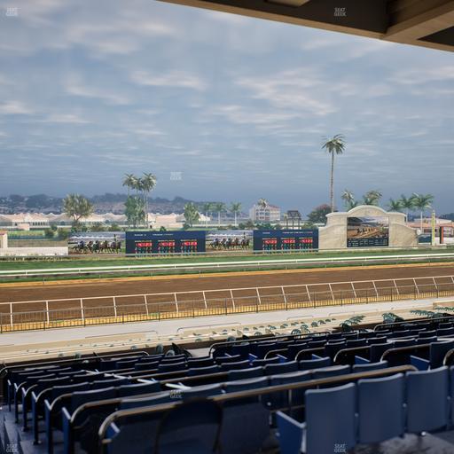 Del Mar Thoroughbred Club - Section Stretch Run Seat Lvl 3 Sec 11 Seat View