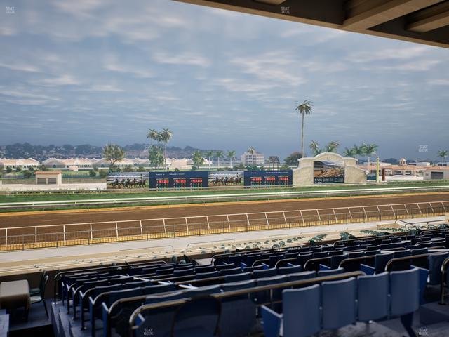 Del Mar Thoroughbred Club - Section Stretch Run Seat Lvl 3 Sec 11 Seat View
