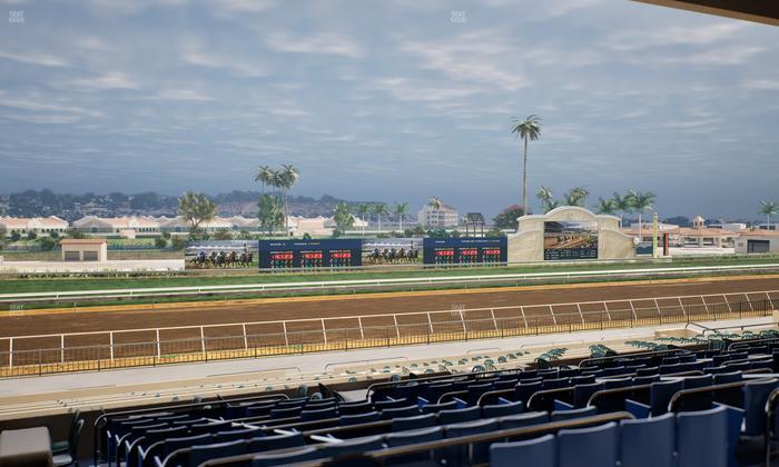 Del Mar Thoroughbred Club - Section Stretch Run Seat Lvl 3 Sec 11 Seat View