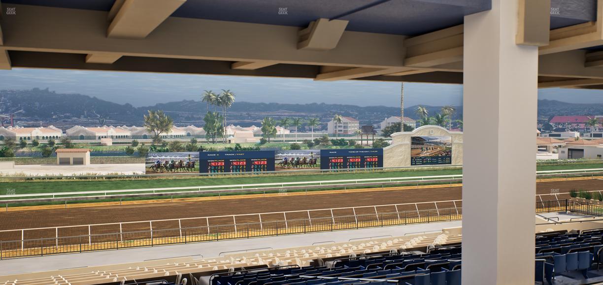 Del Mar Thoroughbred Club - Section Stretch Run Seat Lvl 3 Sec 11 Seat View