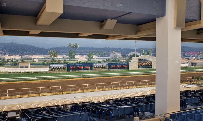 Del Mar Thoroughbred Club - Section Stretch Run Seat Lvl 3 Sec 11 Seat View