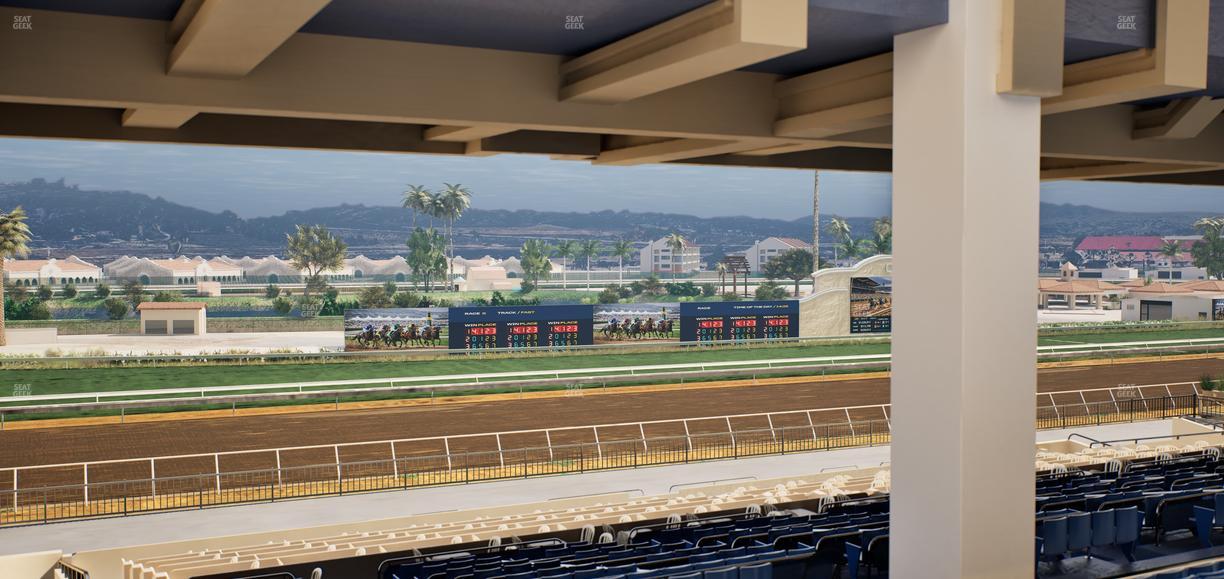 Del Mar Thoroughbred Club - Section Stretch Run Seat Lvl 3 Sec 12 Seat View
