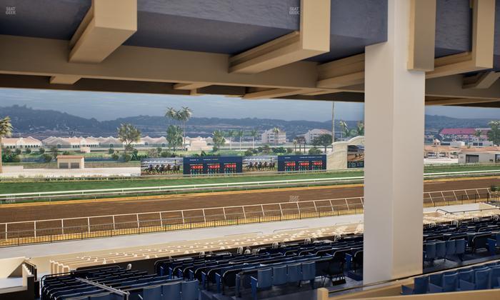 Del Mar Thoroughbred Club - Section Stretch Run Seat Lvl 3 Sec 12 Seat View