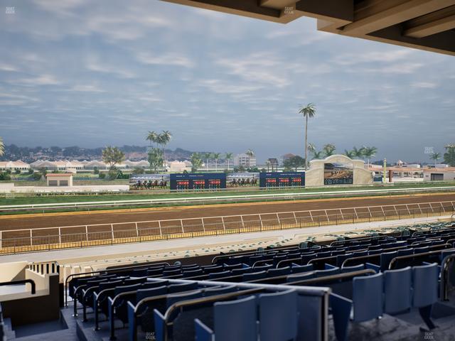 Del Mar Thoroughbred Club - Section Stretch Run Seat Lvl 3 Sec 12 Seat View