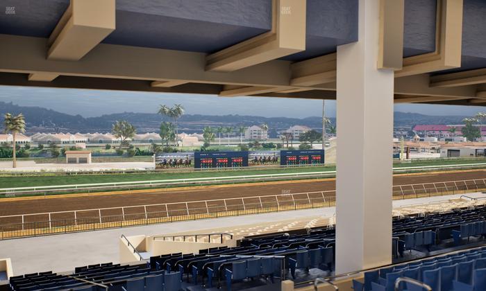 Del Mar Thoroughbred Club - Section Stretch Run Seat Lvl 3 Sec 13 Seat View