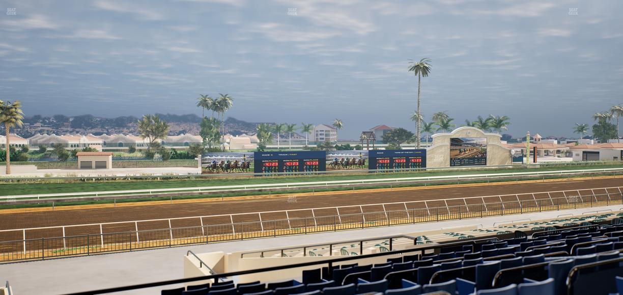 Del Mar Thoroughbred Club - Section Stretch Run Seat Lvl 3 Sec 13 Seat View