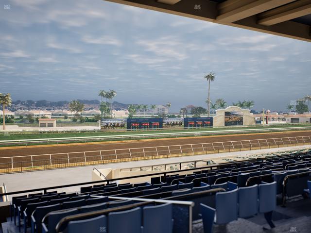 Del Mar Thoroughbred Club - Section Stretch Run Seat Lvl 3 Sec 13 Seat View