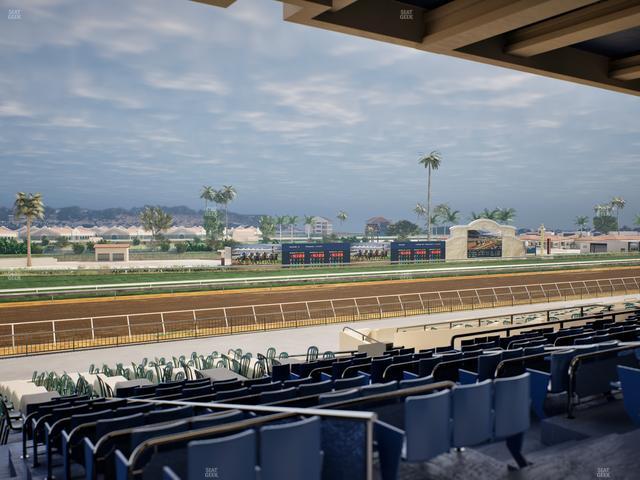 Del Mar Thoroughbred Club - Section Stretch Run Seat Lvl 3 Sec 14 Seat View