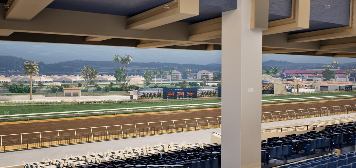 Del Mar Thoroughbred Club - Section Stretch Run Seat Lvl 3 Sec 15 Seat View