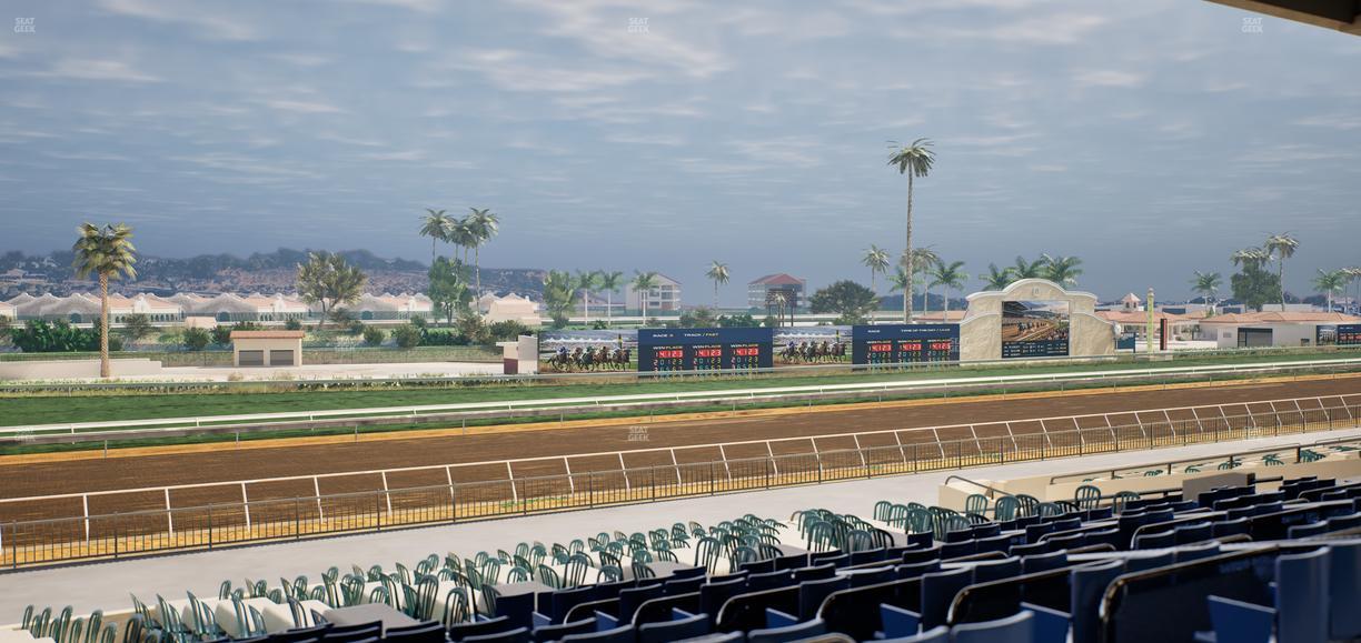 Del Mar Thoroughbred Club - Section Stretch Run Seat Lvl 3 Sec 15 Seat View