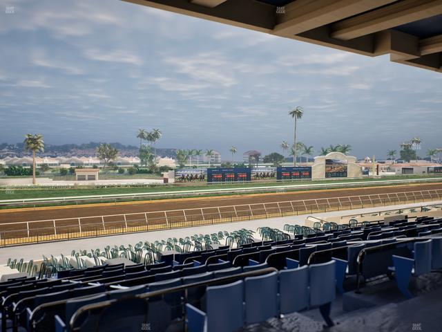 Del Mar Thoroughbred Club - Section Stretch Run Seat Lvl 3 Sec 15 Seat View