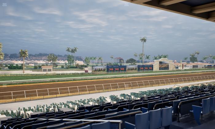 Del Mar Thoroughbred Club - Section Stretch Run Seat Lvl 3 Sec 16 Seat View
