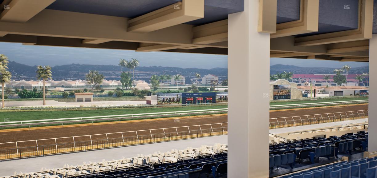 Del Mar Thoroughbred Club - Section Stretch Run Seat Lvl 3 Sec 16 Seat View