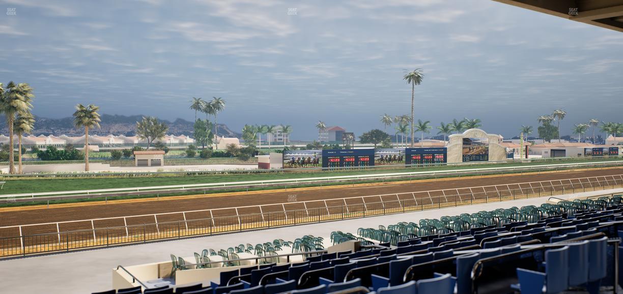Del Mar Thoroughbred Club - Section Stretch Run Seat Lvl 3 Sec 17 Seat View