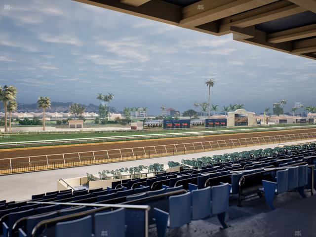 Del Mar Thoroughbred Club - Section Stretch Run Seat Lvl 3 Sec 17 Seat View
