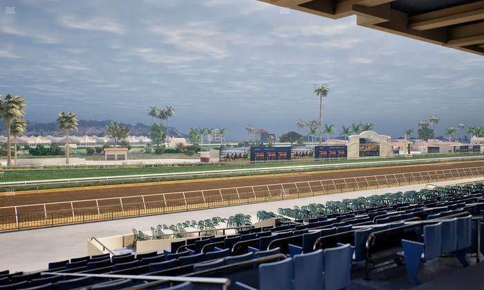Del Mar Thoroughbred Club - Section Stretch Run Seat Lvl 3 Sec 17 Seat View