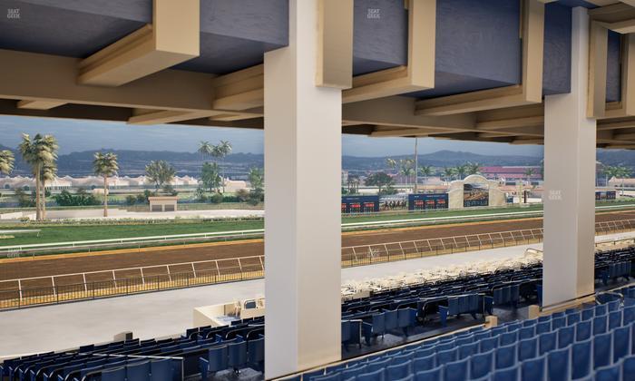 Del Mar Thoroughbred Club - Section Stretch Run Seat Lvl 3 Sec 18 Seat View