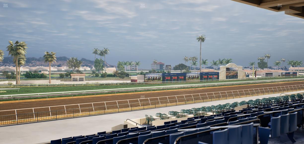 Del Mar Thoroughbred Club - Section Stretch Run Seat Lvl 3 Sec 18 Seat View