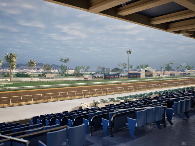 Del Mar Thoroughbred Club - Section Stretch Run Seat Lvl 3 Sec 18 Seat View