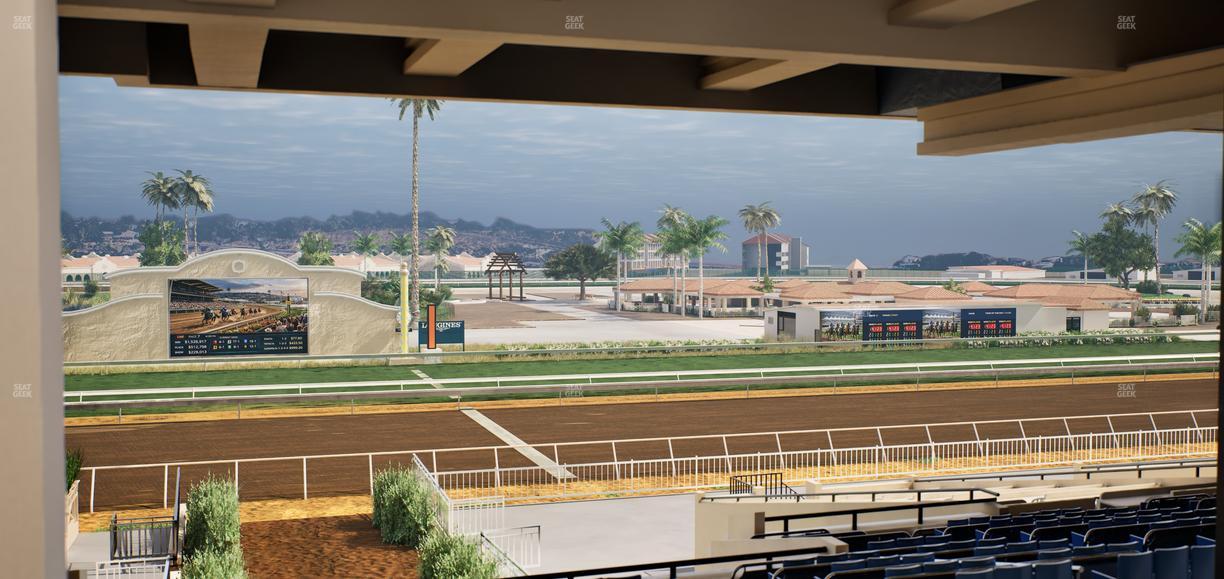 Del Mar Thoroughbred Club - Section Stretch Run Seat Lvl 3 Sec 2 Seat View