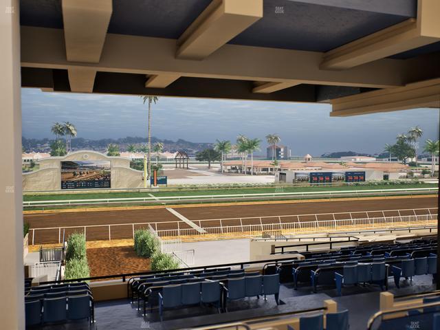 Del Mar Thoroughbred Club - Section Stretch Run Seat Lvl 3 Sec 2 Seat View
