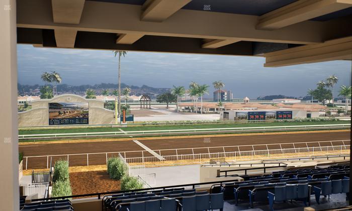Del Mar Thoroughbred Club - Section Stretch Run Seat Lvl 3 Sec 2 Seat View