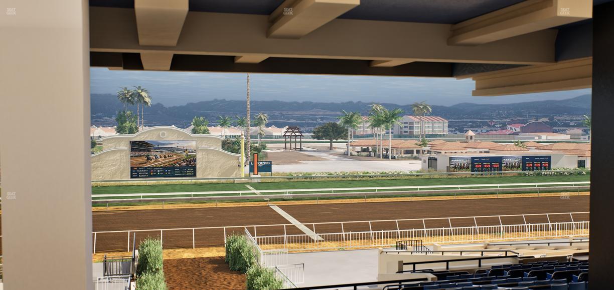 Del Mar Thoroughbred Club - Section Stretch Run Seat Lvl 3 Sec 2 Seat View