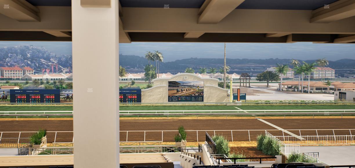 Del Mar Thoroughbred Club - Section Stretch Run Seat Lvl 3 Sec 3 Seat View